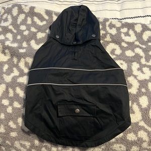 Black Reflective Dog Rain Coat 🐶